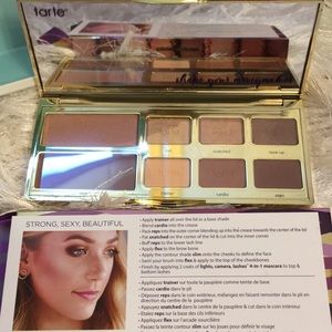 New TARTE Eye, Cheek & Lips Bundle w/ Makeup Bag